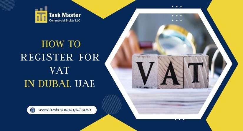Register for VAT in dubai, uae