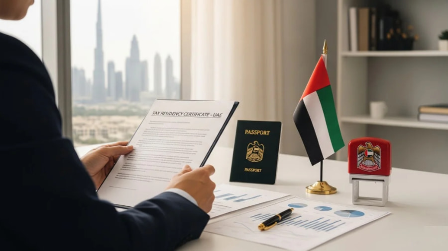 The Process of Getting a Tax Residency Certificate in Dubai, UAE