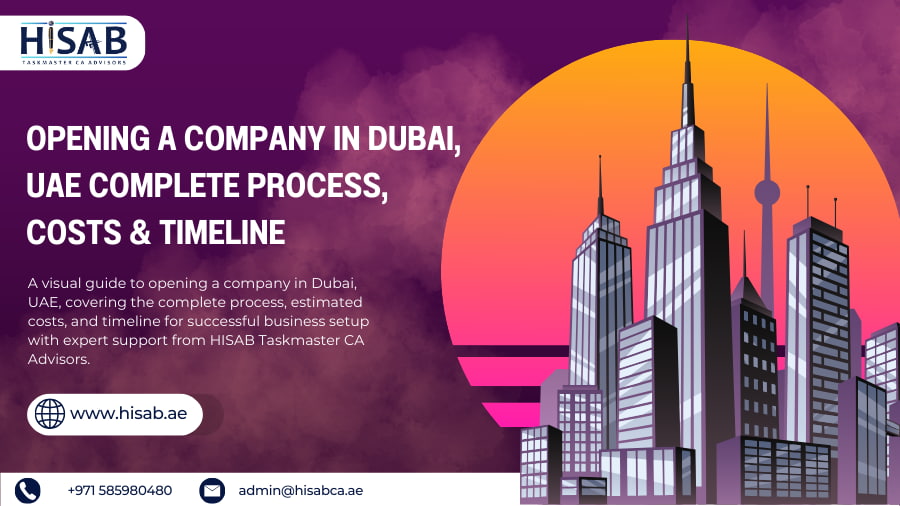 Opening a Company in Dubai, UAE Complete Process, Costs & Timeline