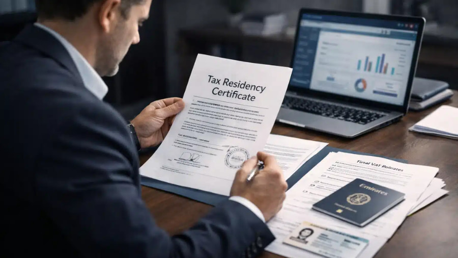 Dubai Tax Residency Certificate Requirements