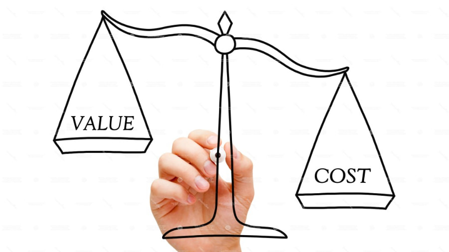 Compare Cost vs. Value  