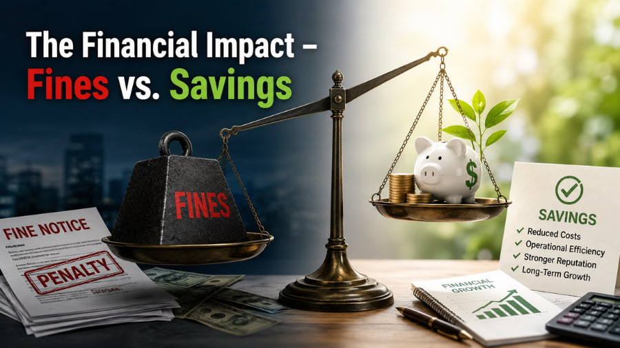 The Financial Impact – Fines vs. Savings
