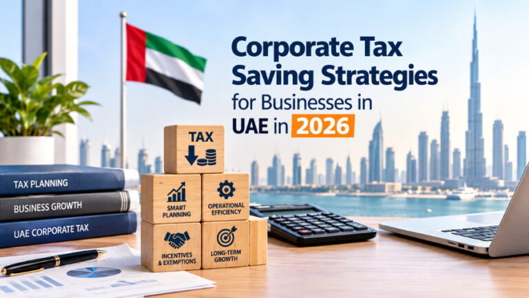 Corporate Tax Saving Strategies for Businesses in UAE in 2026