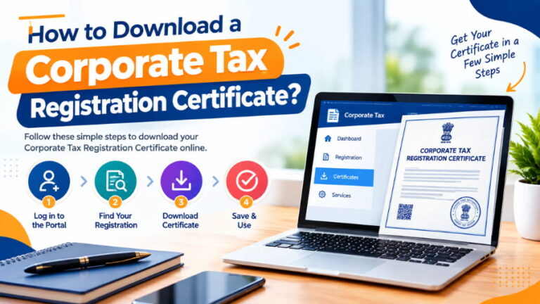How to Download a Corporate Tax Registration Certificate