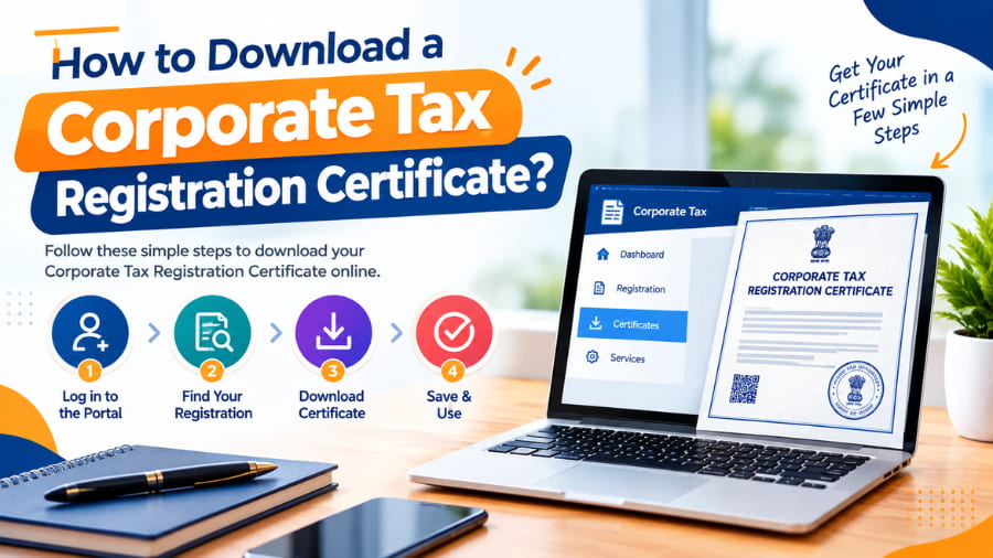 How to Download a Corporate Tax Registration Certificate